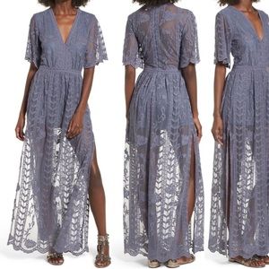 Socialite Overlay Romper, Medium